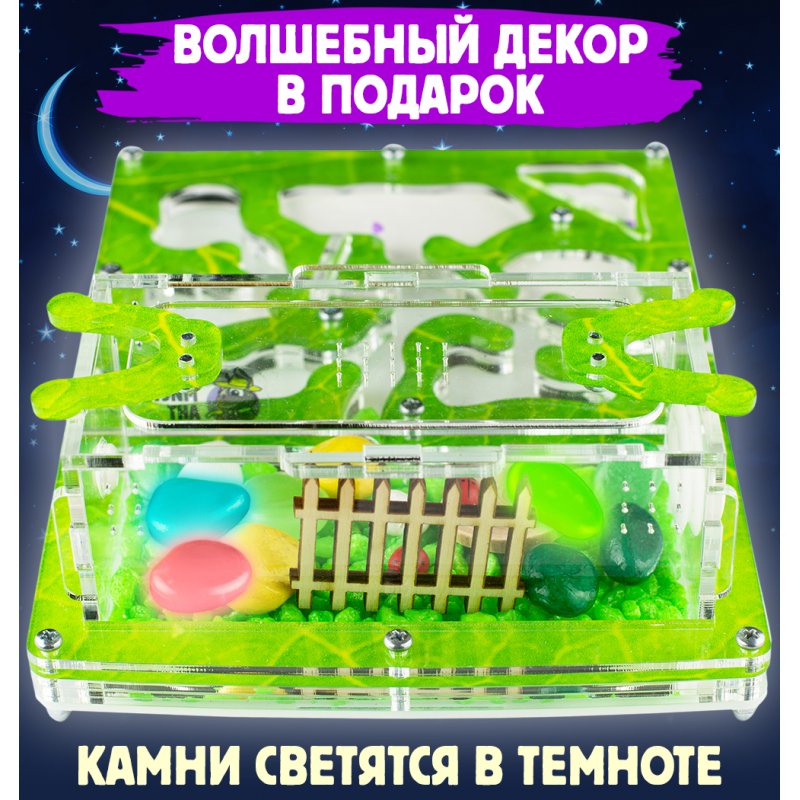 Муравьиная ферма Мини ПРО "Зеленый лист" (ПОЛНЫЙ КОМПЛЕКТ) Муравьиная ферма Мини ПРО "Зеленый лист" (ПОЛНЫЙ КОМПЛЕКТ)